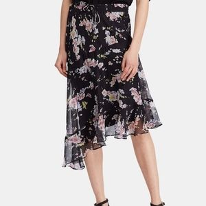 Lauren Ralph Lauren Floral Peasant Skirt Sz 14W